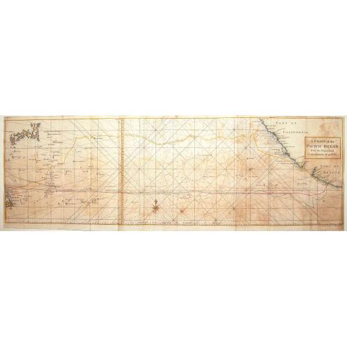 Old map image download for A chart of the Pacific Ocean from the Equinoctial to the ..