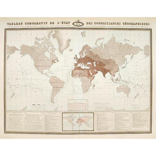 Old map image download for Tableau comparatif de L'Etat des Connaissances Geographique