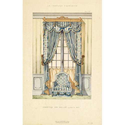 Old map image download for Fenètre de Salon Louis XVI. . .