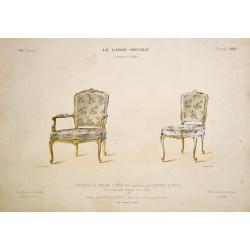 Fauteuil et Chaise Louis XV. . .