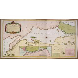 Carte de la Mer de Marmara du Canal des Dardanelles et de Celui de Constantinople. Levée sur les lieux en 1776