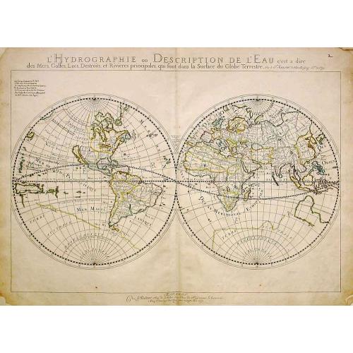 Old map image download for L'Hydrographie ou Description de L'Eau. . .