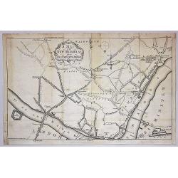 A Map of the New roads & c. from Westminster Bridge.