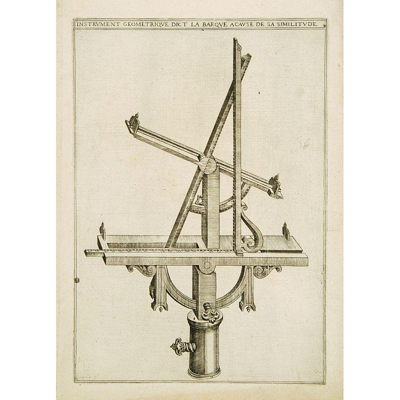 Instrument geometrique dict la barque..