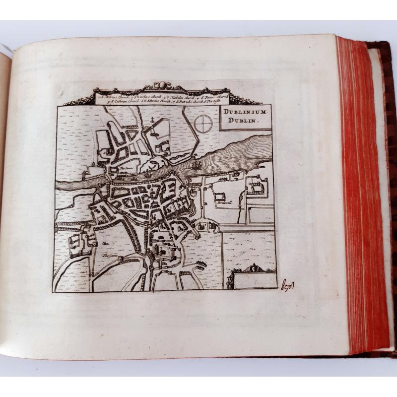 Vues des villes de Londres, de Canterbury, de Colchester, et autres Lieux circonvoisins. - II. ... Vues des villes, edifices & autres choses remarquable de l'Escosse & d'Irlande. - III. and IV