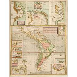 A New & Exact Map of the Coast, Countries and Islands within ye Limits of ye South Sea Company from ye River Aranoca to Terra del Fuego and from thence through ye South Sea, to ye North Part of California &c. . . . (Galapagos Islands!)