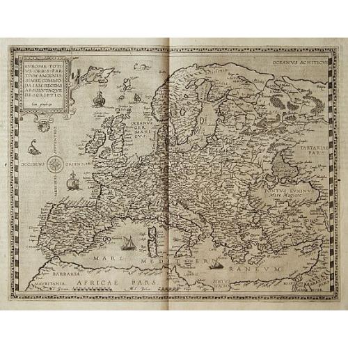 Old map image download for Europae totius orbis partium amoenissimae..