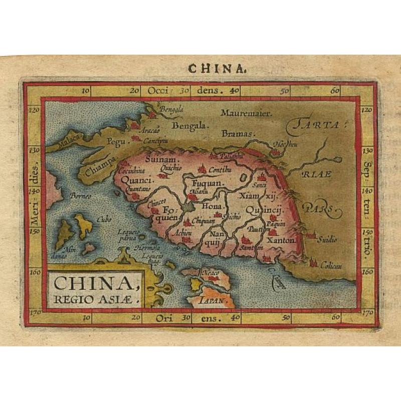 China, regio Asiae.