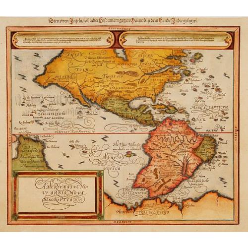 Old map image download for Americae Sive Novi Orbis, Nova Descriptio