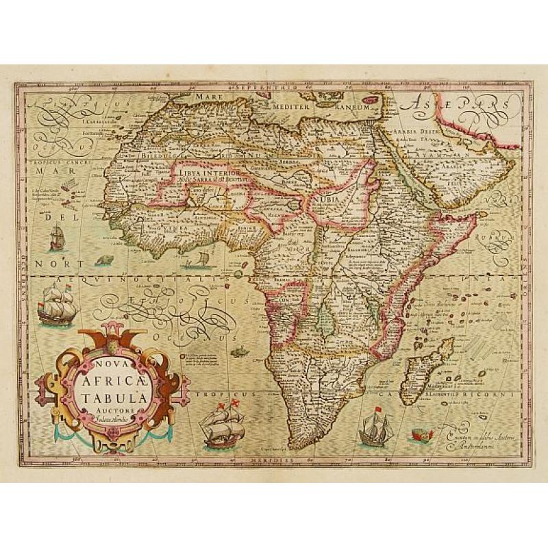 Nova Africae Tabula.