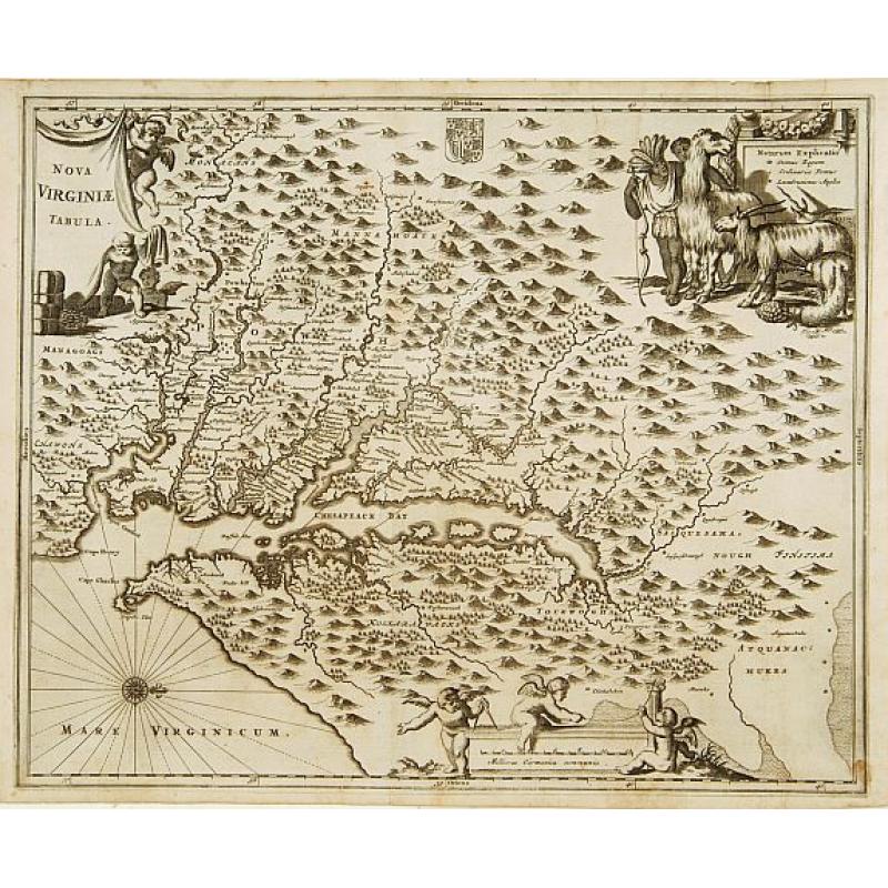 Nova Virginia Tabula.