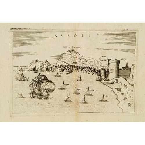 Old map image download for Napoli - Castel S.Martin.