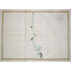 Carte particulaire de la Côte du Nord-Ouest de l\'Amerique, 3e Feuille.