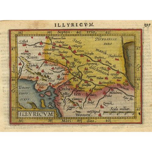 Old map image download for Illyricum