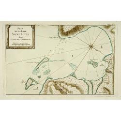 Plan de la Baye Saint Louis dans l'Isle de Saint Domingue.
