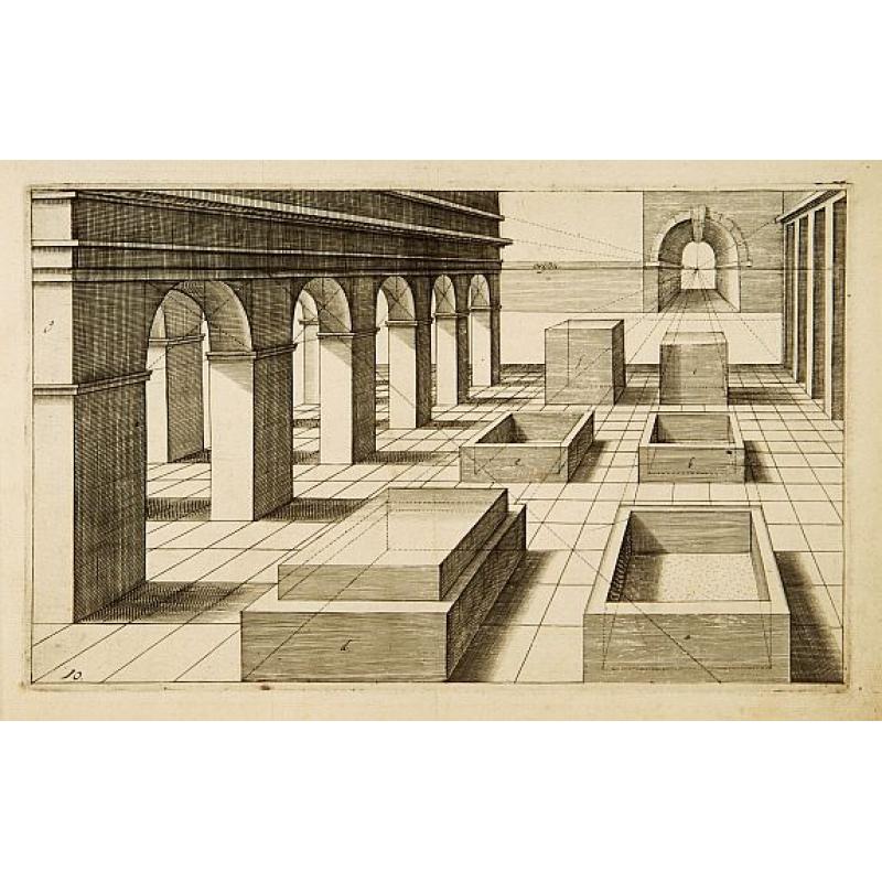 [ Perspective print by Vredeman de Vries ]