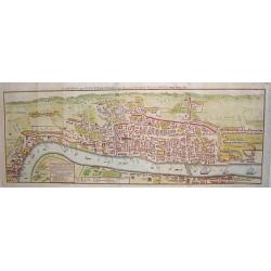 London and Westminster in the Reign of Queen Elizabeth Anno Dom 1563.