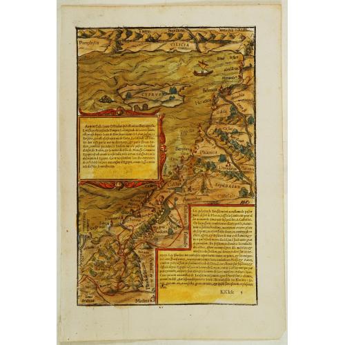 Old map image download for Terrae Sanctae Tabula