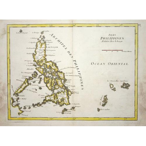Old map image download for Isles Philippines.