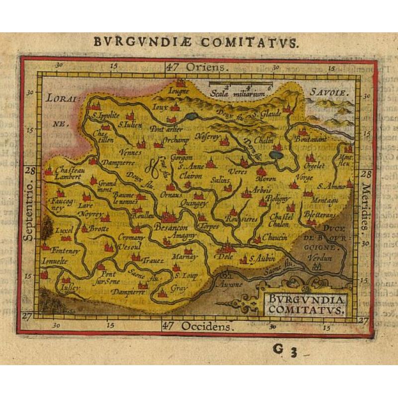 Burgundia Comitatus.
