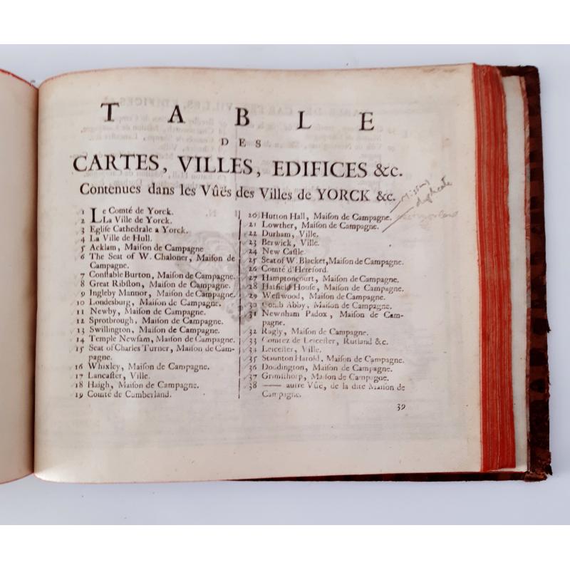 Vues des villes de Londres, de Canterbury, de Colchester, et autres Lieux circonvoisins. - II. ... Vues des villes, edifices & autres choses remarquable de l'Escosse & d'Irlande. - III. and IV