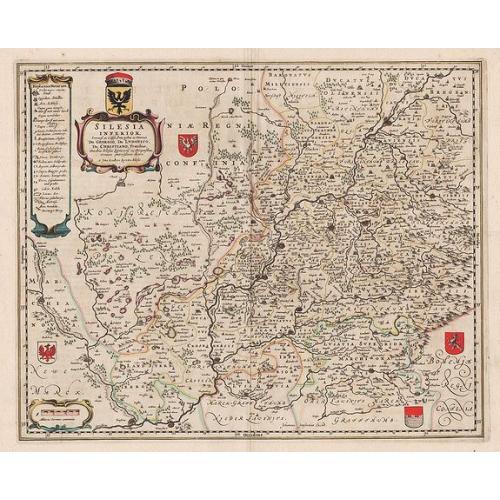 Old map image download for Silesia inferior, ...