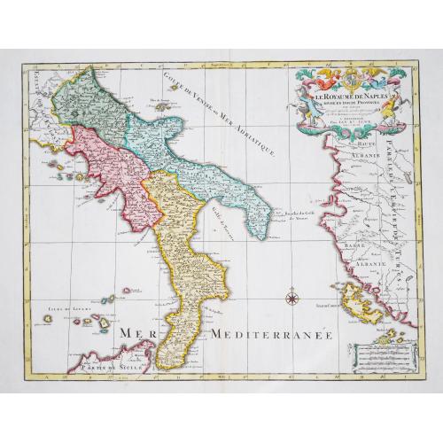 Old map image download for [Lot of 6 maps of Italy]