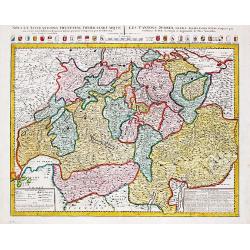 Les Cantons Suisses, leurs Alliés & pays sujets. 