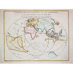 [ Lot of 6 world and thematic maps ] Climats d'Heures et de Mois.