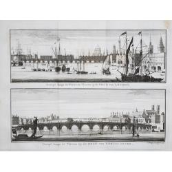 [Lot of 15 maps / prints of the British Isles]. Le Royaume d'Angleterre.