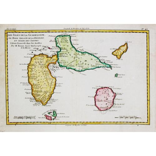 Old map image download for [Lot of 10 maps /views of the Caribbeans], Terre Ferme, Isles Antilles et N.lle Espagne.