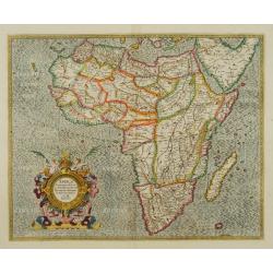 Africa ex magna orbis terre descriptione Gerardi Mercator..