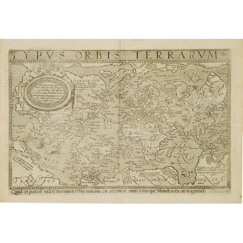 Old map image download for Typus orbis terrarum.