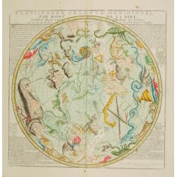 Planisphere celeste meridional..