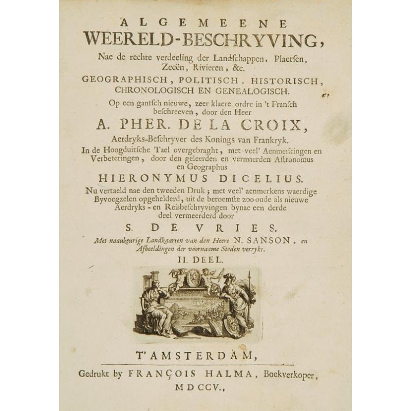 [Title page] Algemene Wereldbeschryving..