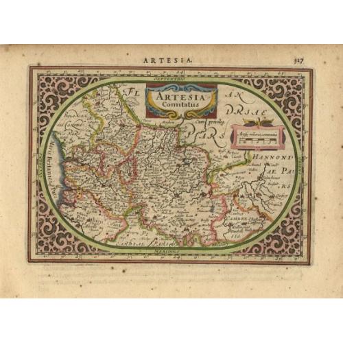 Old map image download for Artesia Comitatus