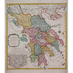 [Lot of 5 maps of Greece]. Candia olim Creta.