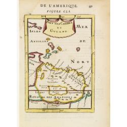 Pays des Caribes et Guiane.