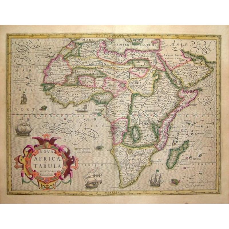 Nova Africae Tabula, Auctore Jodoco Hondio