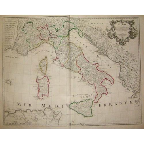 Old map image download for L´Italie...