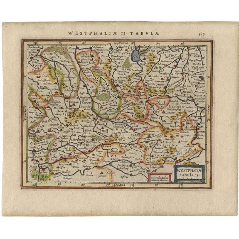 Westphaliae tabula II