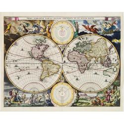 Orbis Terrarum Tabula recens emendata et in Lucem edita.