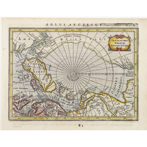 Old map image download for Septentrionalium Terrarum Descript.