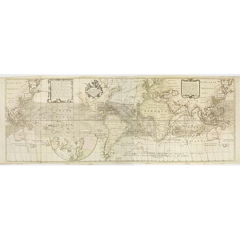 Nova & Accuratismia Totius Terrarum Tabula Nautica Variationum Magneticarum Index Juxta Obserations Anno 1706 habitas Constructa per Edm. Halley.