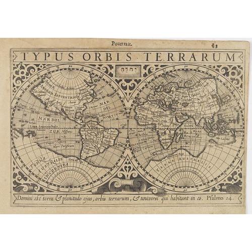 Old map image download for Typus Orbis Terrarum.