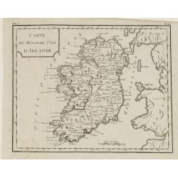 Carte du Royaume Unis d'Irlande.