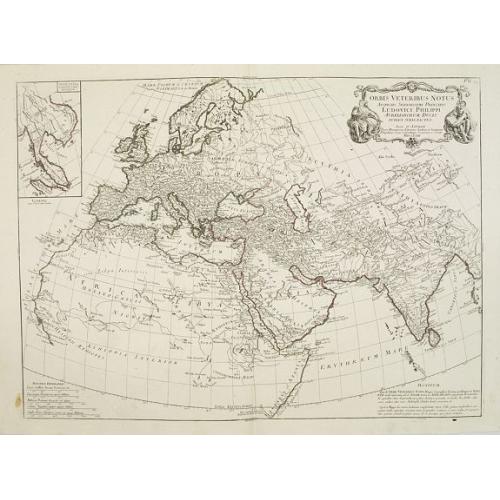 Old map image download for Orbis Veteribus Notus Auspiciis Serenissimi Principis..