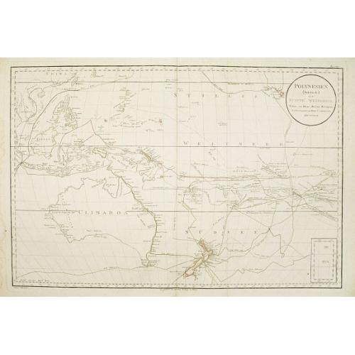 Old map image download for Polynesien (Inselwelt) oder der Fünfte Welttheil Verfasst von Herrn Djurberg. . .