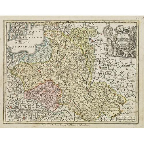 Old map image download for Polonia regnum ut et magni Ducat Lithuania. . .