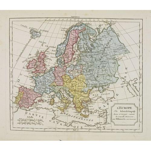 Old map image download for L'Europe. . .